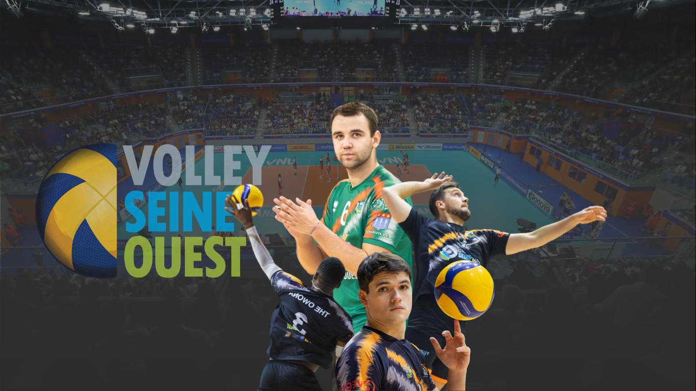 Présentation page d'accueil équipe élite masculine